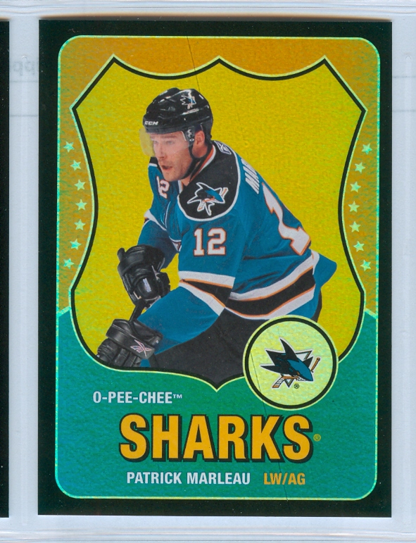2010-11 O-Pee-Chee Retro Black Rainbow #66 Patrick Marleau