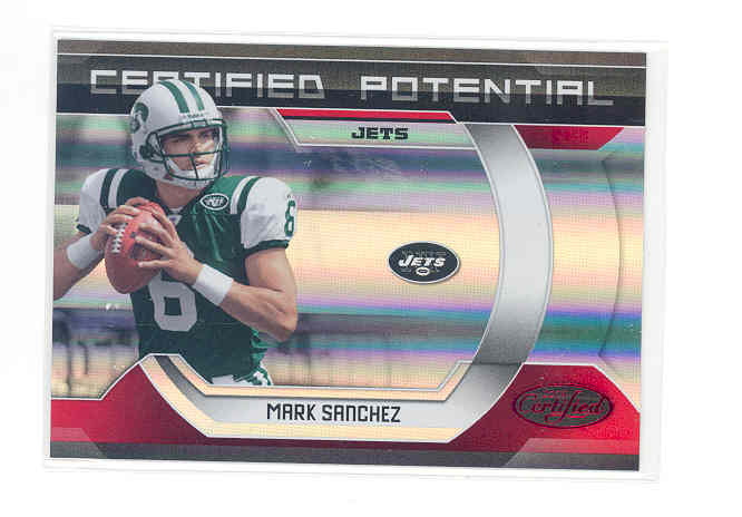 2009 Certified Certified Potential Red #12 Mark Sanchez