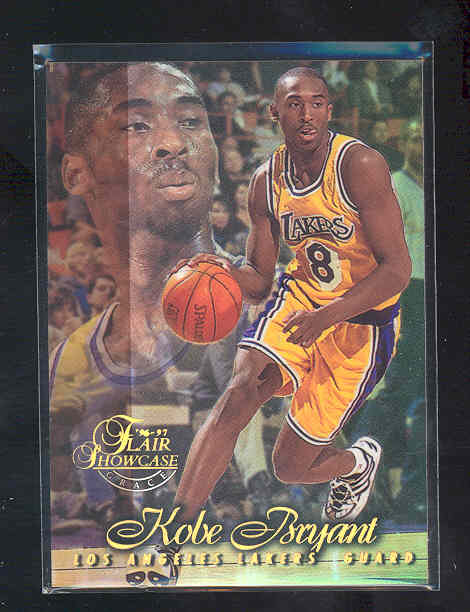 1996-97 Flair Showcase Row 1 #31 Kobe Bryant