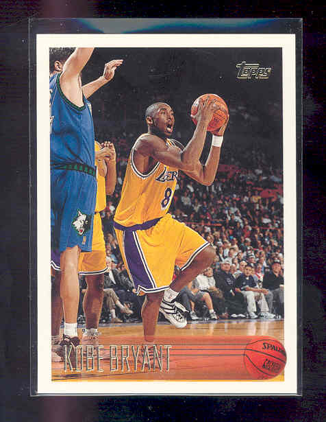 1996-97 Topps #138 Kobe Bryant Rookie RC NM-MT (01)