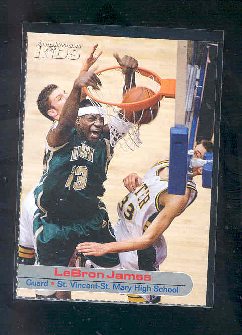 2003 Sports Illustrated for Kids #264 LeBron James BK