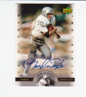 2005 Upper Deck Legends Legendary Signatures #MV Mark Van Eeghan