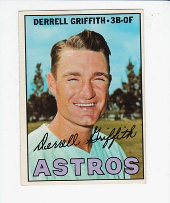 1967 Topps #502 Derrell Griffith