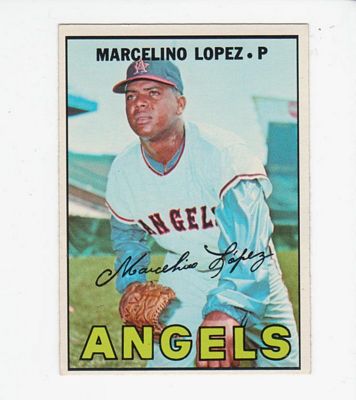 1967 Topps #513 Marcelino Lopez