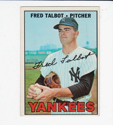 1967 Topps #517 Fred Talbot
