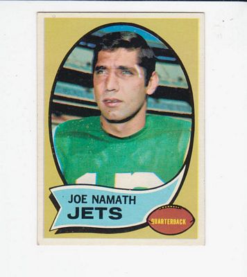1970 Topps #150 Joe Namath