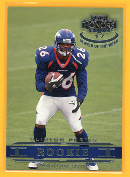 2002 Playoff Honors Player of the Week Panelist #17 Clinton Portis