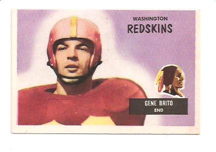 1955 Bowman #45 Gene Brito RC