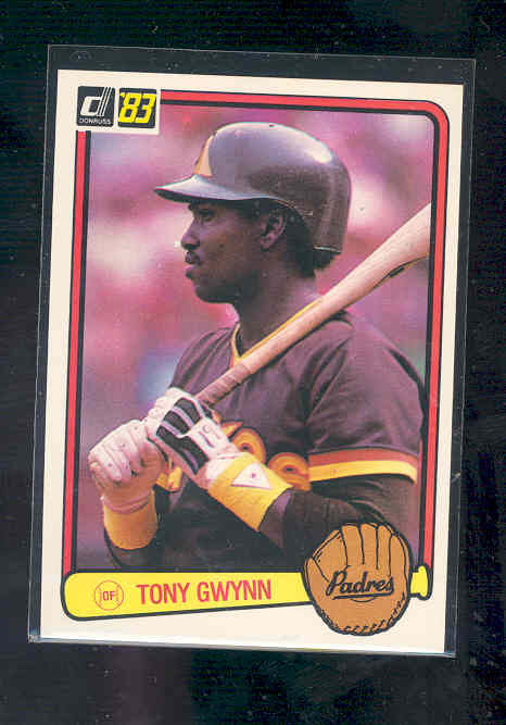 1983 Donruss #598 Tony Gwynn rc Rookie card NM-MT (01)