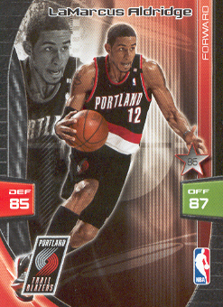 2009-10 Adrenalyn XL #3 LaMarcus Aldridge