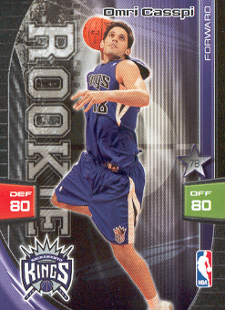 2009-10 Adrenalyn XL #59 Omri Casspi RC
