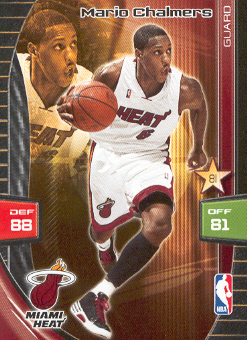 2009-10 Adrenalyn XL #60 Mario Chalmers