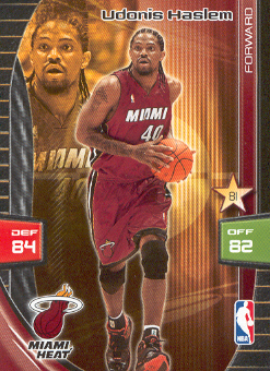 2009-10 Adrenalyn XL #123 Udonis Haslem