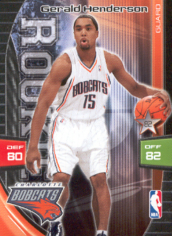 2009-10 Adrenalyn XL #128 Gerald Henderson RC
