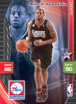 2009-10 Adrenalyn XL #143 Andre Iguodala