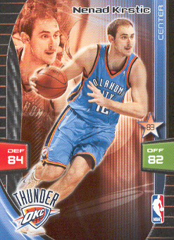 2009-10 Adrenalyn XL #168 Nenad Krstic
