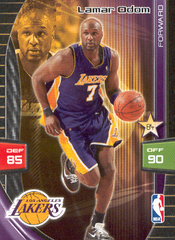 2009-10 Adrenalyn XL #211 Lamar Odom