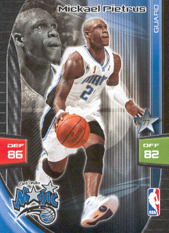 2009-10 Adrenalyn XL #227 Mickael Pietrus