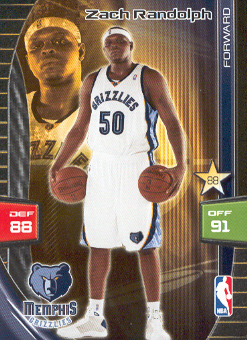 2009-10 Adrenalyn XL #234 Zach Randolph