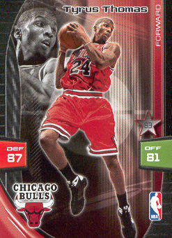 2009-10 Adrenalyn XL #264 Tyrus Thomas
