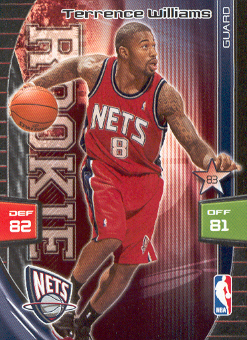 2009-10 Adrenalyn XL #293 Terrence Williams RC