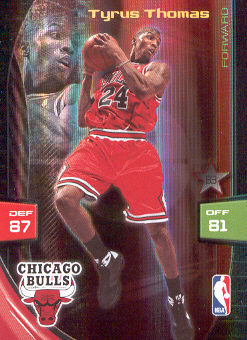 2009-10 Adrenalyn XL Special #54 Tyrus Thomas