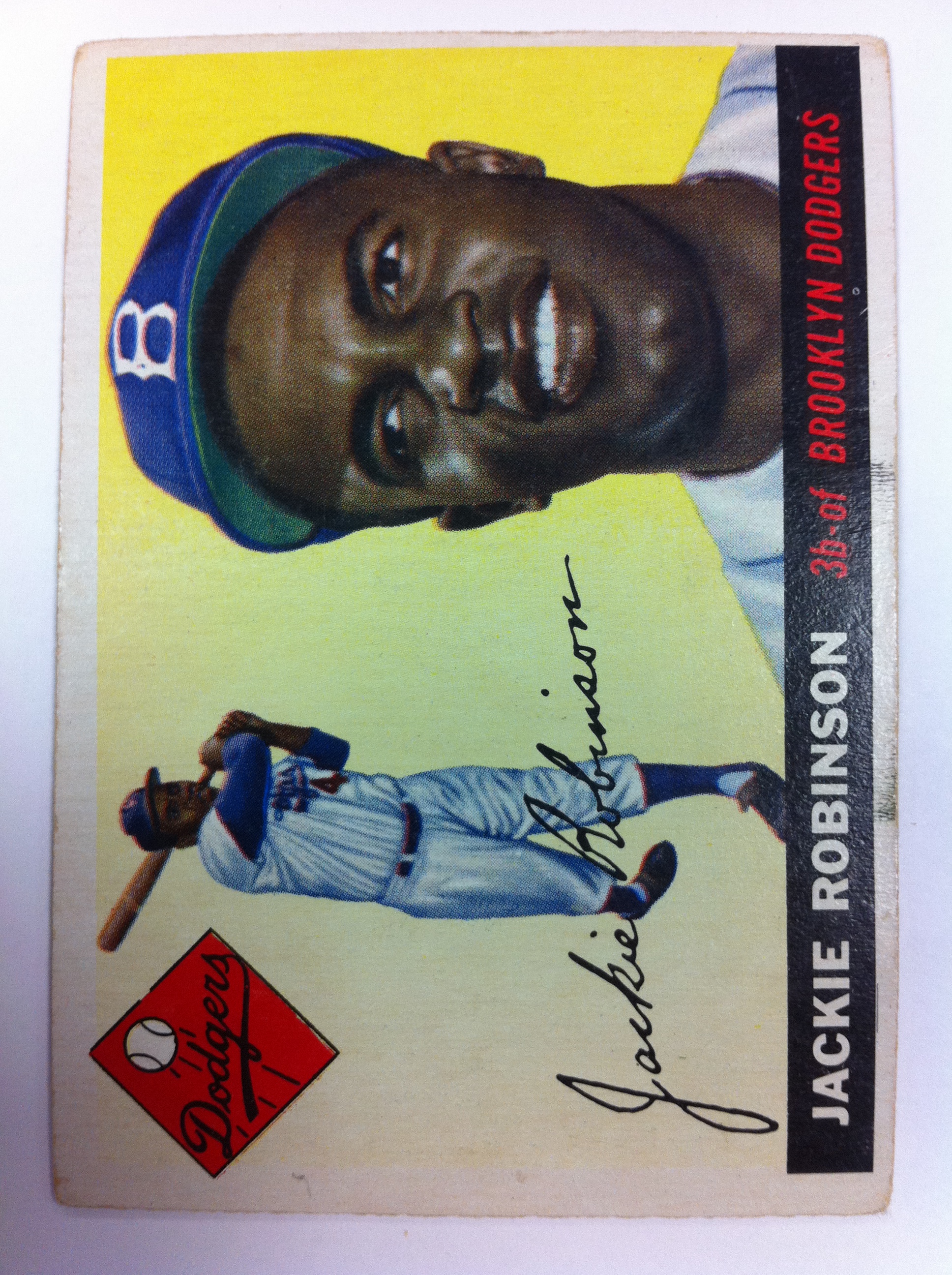 1955 Topps #50 Jackie Robinson