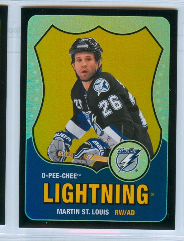 2010-11 O-Pee-Chee Retro Black Rainbow #317 Martin St. Louis