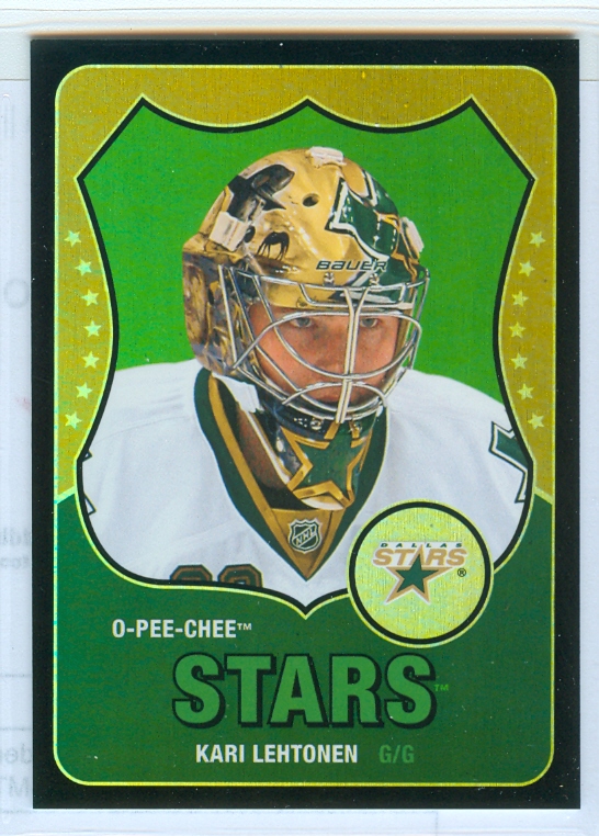 2010-11 O-Pee-Chee Retro Black Rainbow #373 Kari Lehtonen