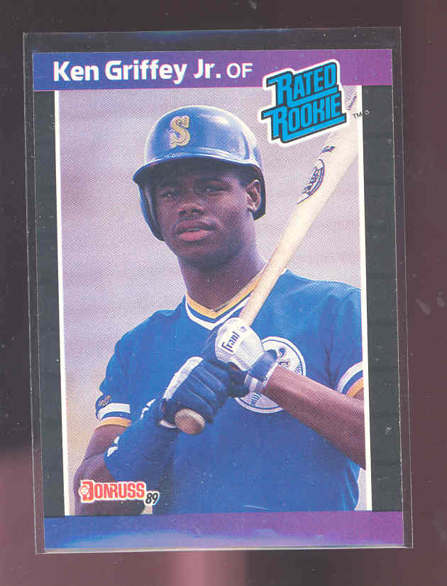 1989 Donruss #33 Ken Griffey Jr. rookie card NM-MT (01) 