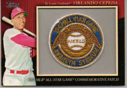 2010 Topps Commemorative Patch #MCP55 Orlando Cepeda
