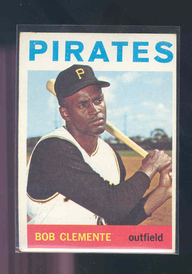 1964 Topps #440 Roberto Clemente UER/1960 Pittsburfh