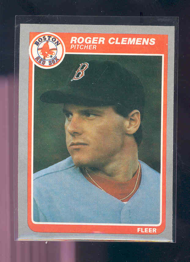 1985 Fleer #155 Roger Clemens rc Rookie NM-MT (01)