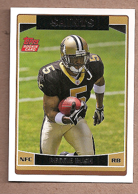 2006 Saints Topps #NO11A Reggie Bush 5/(wearing jersey #5)