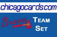 2011 Topps Series 1 Atlanta Braves 13-Card Team Set + 1 Topps Town