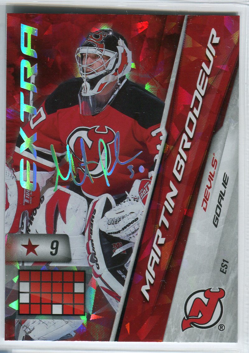 2010-11 Adrenalyn XL Extra Signature #ES1 Martin Brodeur