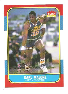 1996-97 Fleer Decade of Excellence #5 Karl Malone