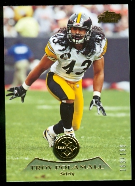 2010 Topps Prime Gold #19 Troy Polamalu/199
