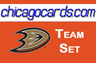 Anaheim Ducks 2010-11 Score 18-card Team Set with Rookies