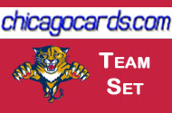 Florida Panthers 2010-11 Score 17-card Team Set with Rookies