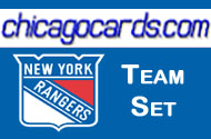 New York Rangers 2010-11 Score 17-card Team Set with Rookies