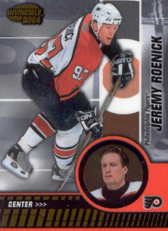 2003-04 Pacific Invincible #75 Jeremy Roenick