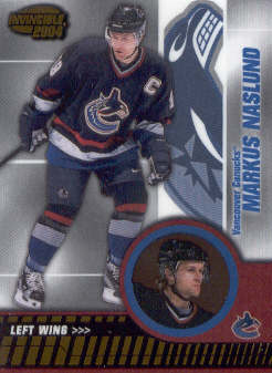 2003-04 Pacific Invincible #97 Markus Naslund