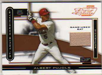 2003 Playoff Piece of the Game Bronze #5 Albert Pujols Bat