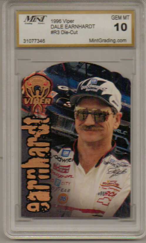 1996 Viper Copperhead Die Cuts #1 Dale Earnhardt