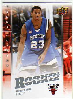 2008-09 Upper Deck First Edition Rookie Standouts #RSDR Derrick Rose