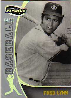 2009 Press Pass Fusion Silver #5 Fred Lynn