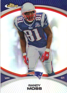2010 Finest Refractors #96 Randy Moss