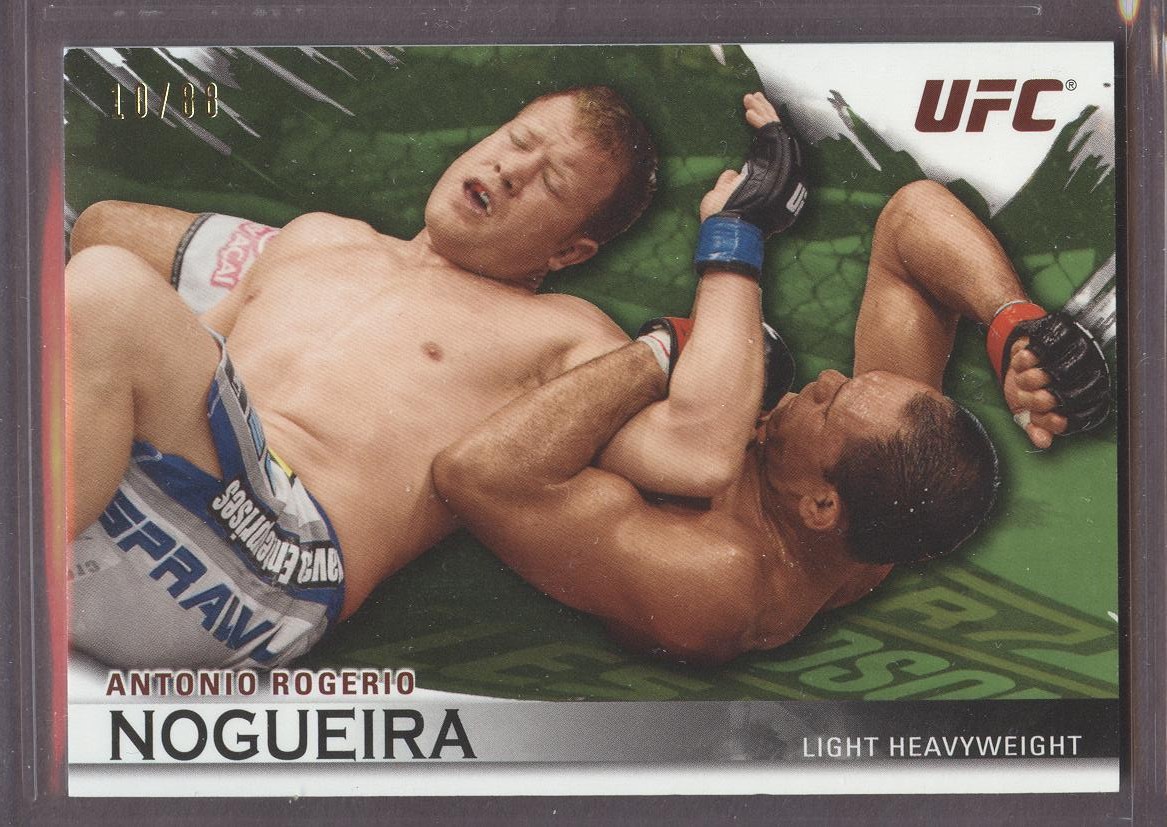 2010 Topps UFC Knockout Green #37 Antonio Rogerio Nogueira