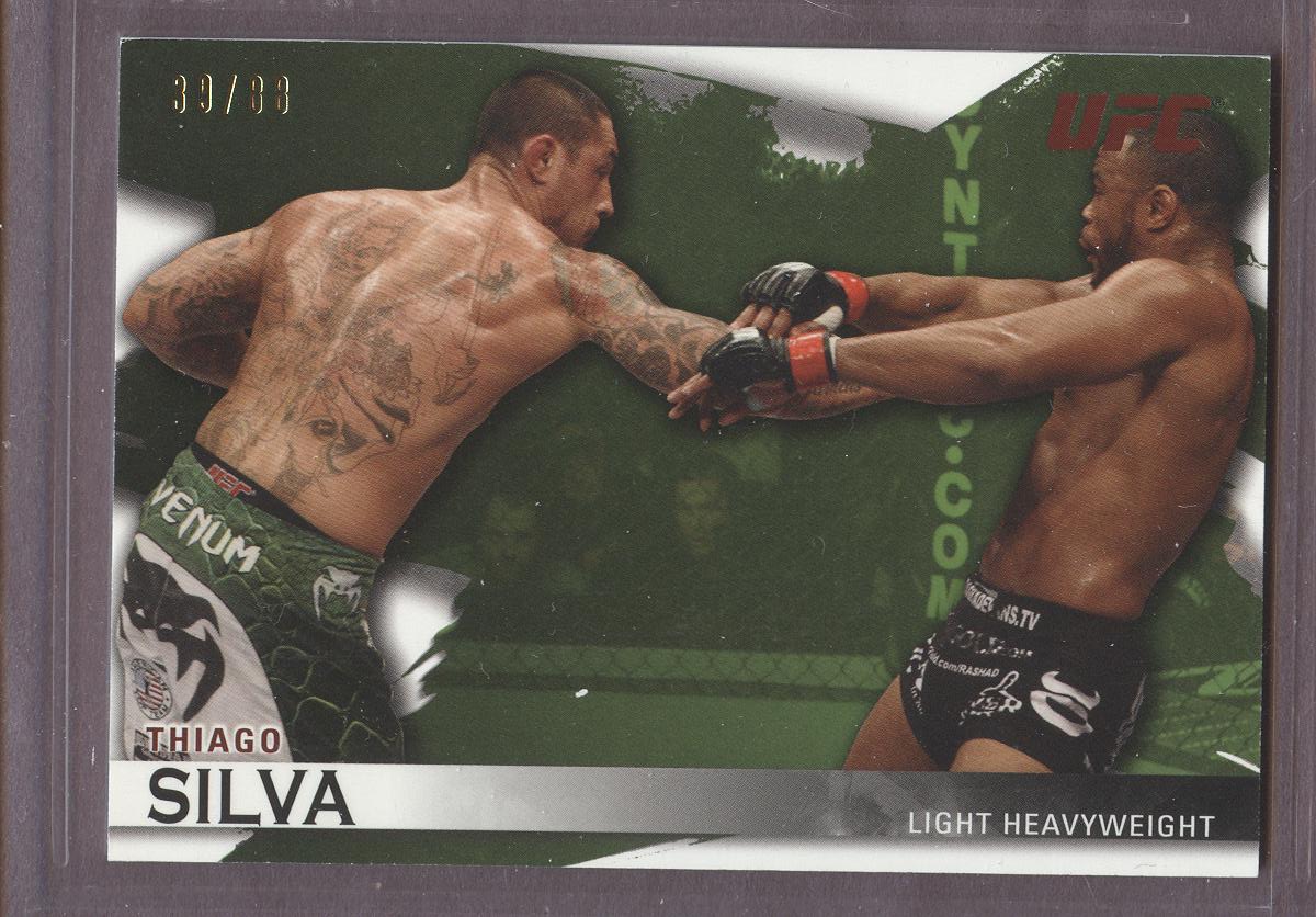2010 Topps UFC Knockout Green #40 Thiago Silva